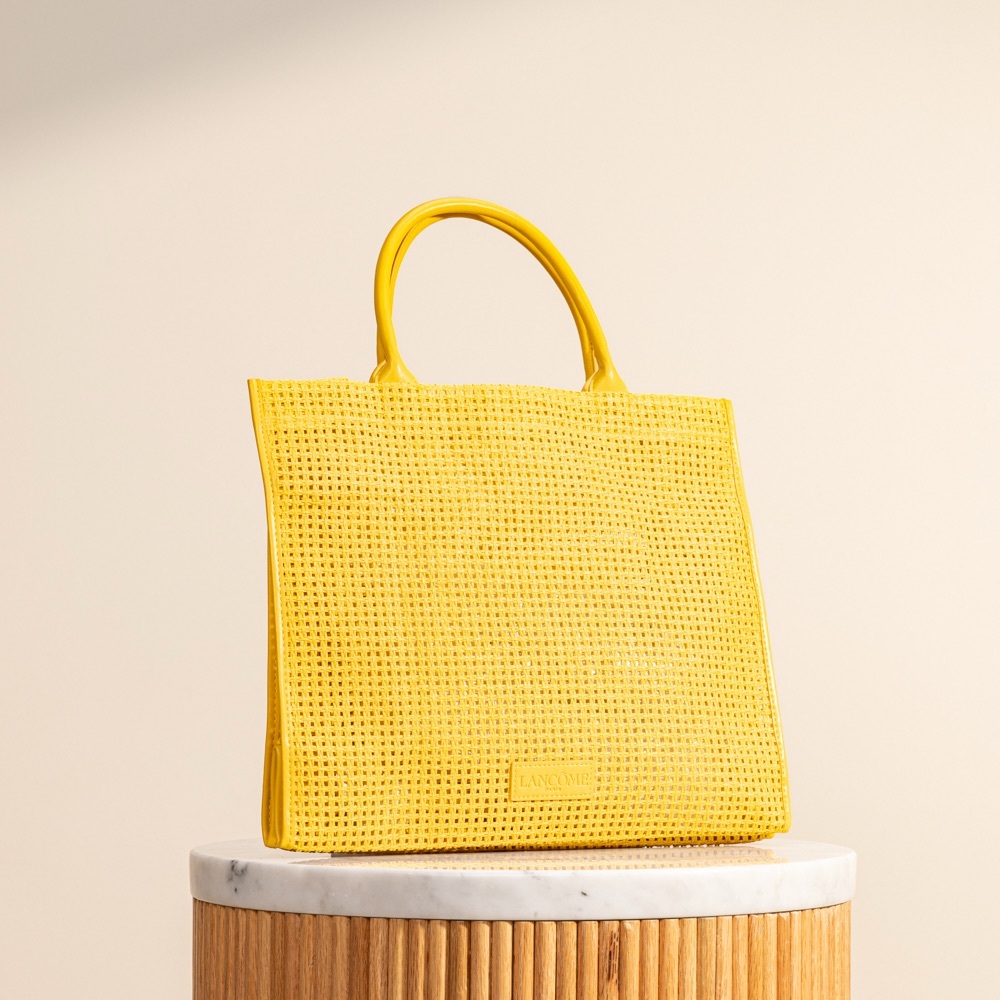 Lancome Vibrant Yellow Tote Bag